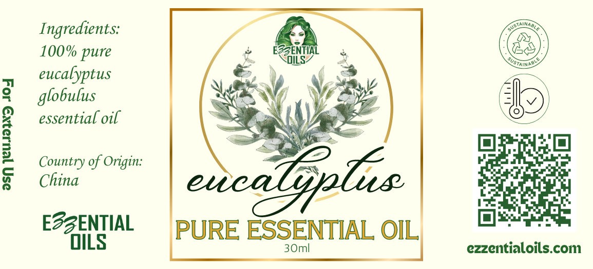 Pure Eucalyptus Essential Oil 30ml