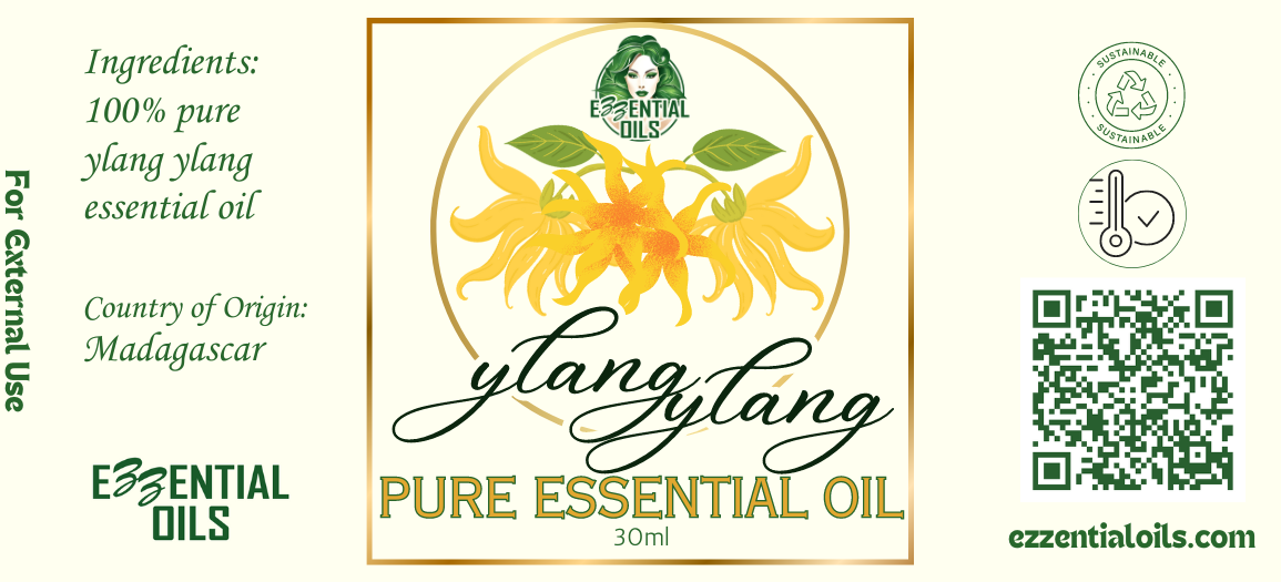 Pure Ylang Ylang Essential Oil 30ml