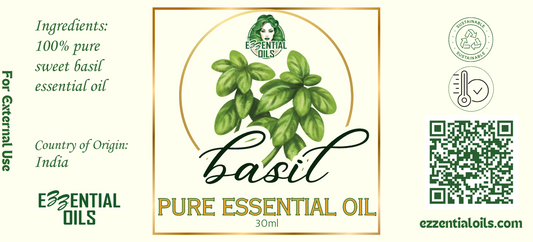 Pure Basil Essential Oil 30ml