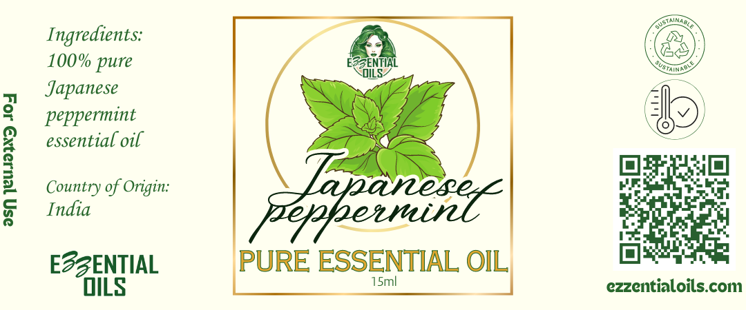 Pure Japanese Peppermint Essential Oil 15ml