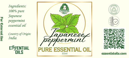 Pure Japanese Peppermint Essential Oil 30ml