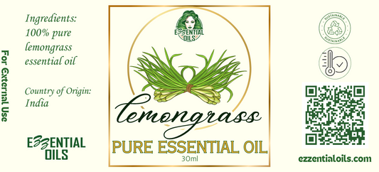 Pure Lemongrass Essential Oil 30ml