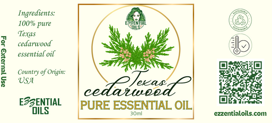Pure Texas Cedarwood Essential Oil 30ml